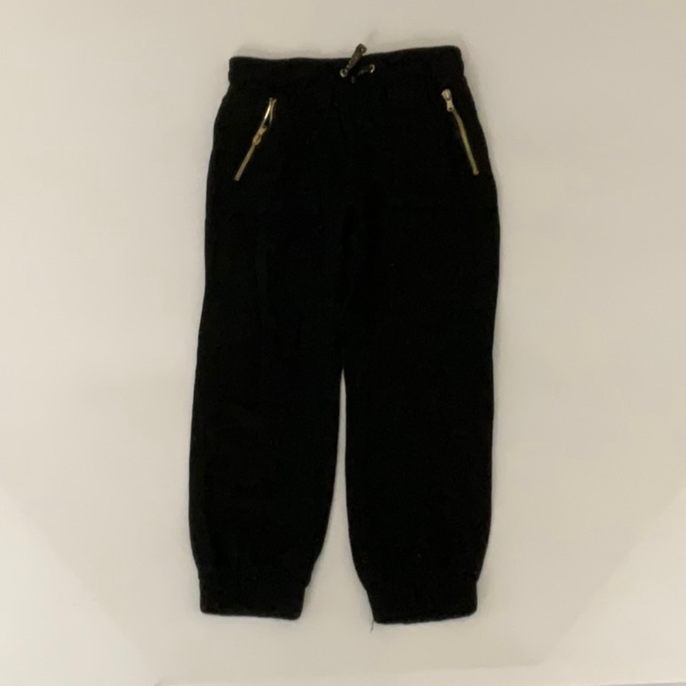 Kids Black Jogger Pants